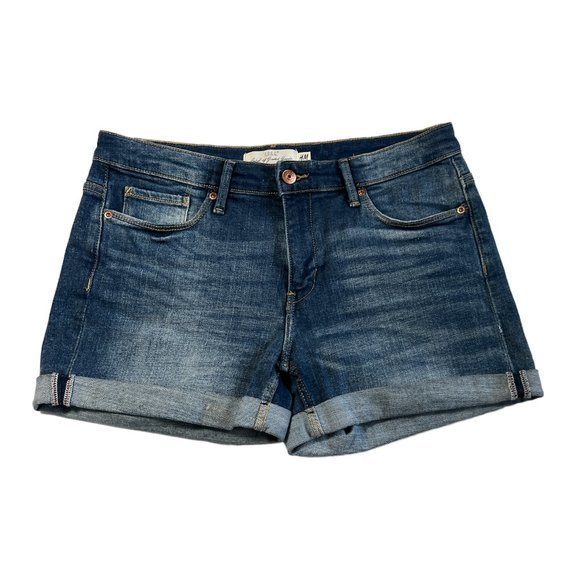 L.O.G.G. H&M Cuffed Jean Shorts Sz. 28 - Picture 2 of 8